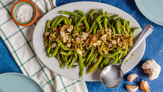 Fresh Green Beans with Garlic